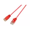 Wirewin SLIM UL6 2 RT - Cat.6 Slim-Light kabel, U/UTP, 2,0 m, rood (PKW-LIGHT-K6 2.0 RT)