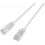 Wirewin SLIM UL6 3 WS - Cat.6 Slim-Light kabel, U/UTP, 3,0 m, wit (PKW-LIGHT-K6 3.0 WS)