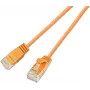 Wirewin SLIM KAT6A 10 Gigabit Light patchkabel rond, U/UTP, Ø 3,6 mm, oranje (SLIM-L-UU-K6A 10.0 OR)