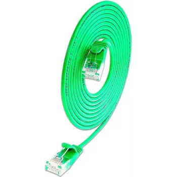 Wirewin Triotronik U/UTP Cat6 patchkabel 5m groen RJ45 PKW-LIGHT-K6 5.0 GN