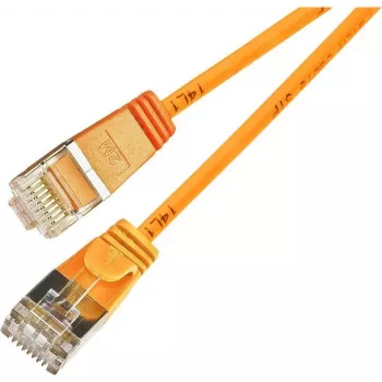 Wirewin Triotronik PKW-LIGHT-STP-K6 0,15 OR Cat6 F/FTP patchkabel, RJ-45 stekker naar stekker, 0,15 m, oranje
