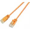 Wirewin SLIM KAT6A 10 Gigabit Light patchkabel, U/UTP, Ø 3,6 mm, oranje, 0,5 m SLIM-L-UU-K6A 2.0 OR