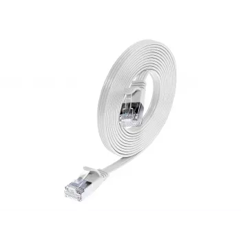 Wirewin SLIM S6 25 WS - Cat.6 SLIM patchkabel, STP(PIMF), 25 m, wit (PKW-STP-SLIM-KAT6 25.0 WS)