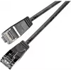 Wirewin Triotronik PKW-LIGHT-STP-K6 1.0 SW Cat6 STP patchkabel, RJ-45 stekker naar stekker, 1m, zwart