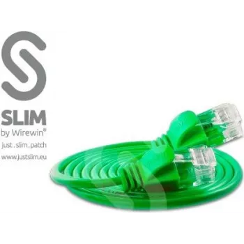Wirewin Triotronik U/UTP Cat6 patchkabel 0,5m groen PKW-LIGHT-K6 0.5 GN