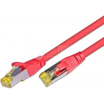Wirewin PKW-PIMF-KAT6A 25.0 RT Cat6a S/FTP netwerkkabel 25 m rood