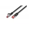 Wirewin PKW-PIMF-KAT6A 1.0 SW Cat6a S/FTP patchkabel, 1 m, zwart