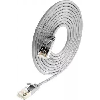 Wirewin Triotronik PKW-LIGHT-STP-K6 3.0 Cat6 afgeschermde patchkabel, RJ-45 stekker naar stekker, 3 m, zwart