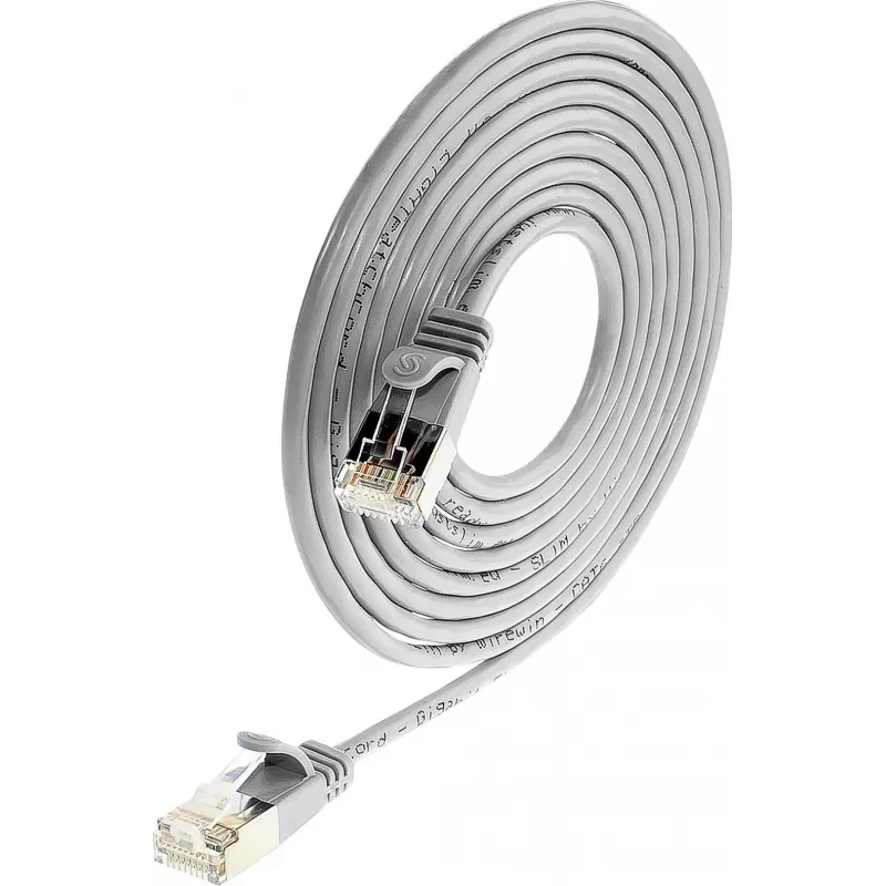 Wirewin Triotronik PKW-LIGHT-STP-K6 3.0 Cat6 afgeschermde patchkabel, RJ-45 stekker naar stekker, 3 m, zwart