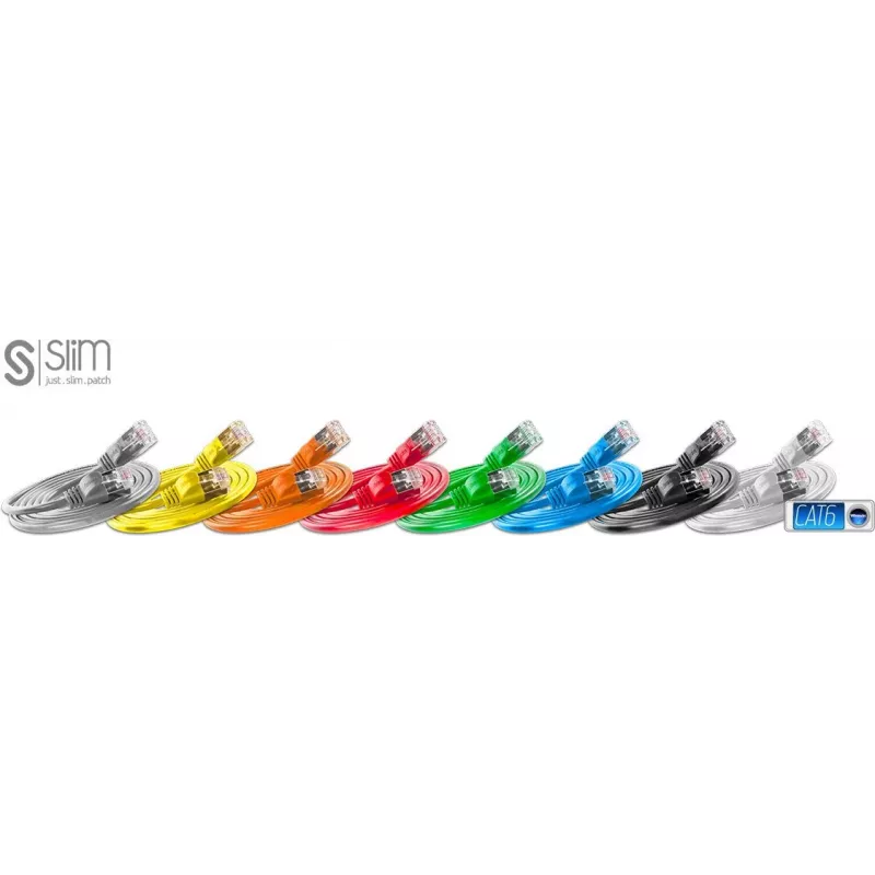 Wirewin Triotronik PKW-LIGHT-STP-K6 3.0 Cat6 afgeschermde patchkabel, RJ-45 stekker naar stekker, 3 m, zwart