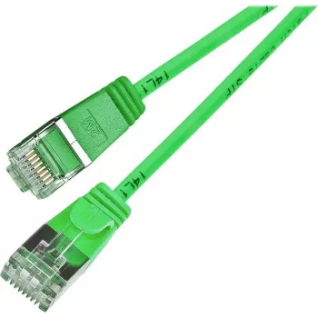 Wirewin Triotronik PKW-LIGHT-STP-K6 3.0 GN Cat6 S/FTP patchkabel, RJ45 stekker naar stekker, 3 m, groen