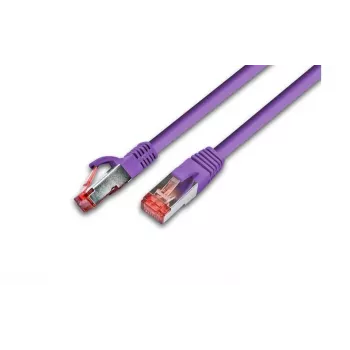 Wirewin PKW-PIMF-KAT6A 0.5 VI netwerkkabel 0,25 m Cat6a S/FTP (S-STP) violet