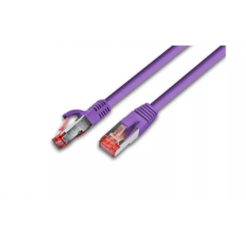 Wirewin PKW-PIMF-KAT6A 0.5 VI netwerkkabel 0,25 m Cat6a S/FTP (S-STP) violet
