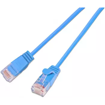 Wirewin PKW-LIGHT-K6 3.0 BL - Cat.6 Slim-patchkabel, U/UTP, 3 m, blauw