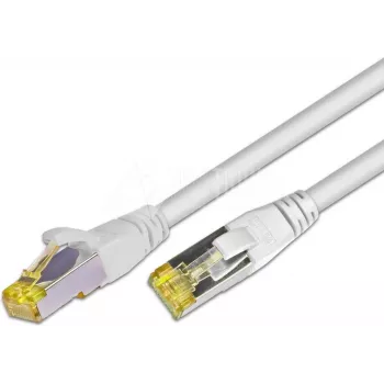 Wirewin Cat6a S/FTP patchkabel, 1,5 m, wit, RJ45, 10GBase-T, 500MHz PKW-PIMF-KAT6A 1.5 WS