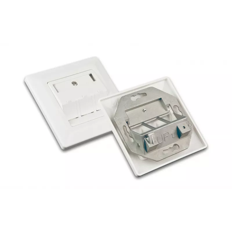 Wirewin Keystone blindplaat voor 3 modules, inbouw, RAL9010, Keystone-systeem (TKS LD UP WS-3)