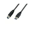 Wirewin USB 3.0 A-B kabel 5 m zwart USB 3.0 A-B MM 5.0 SW
