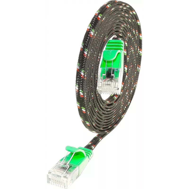 Wirewin PKW-TOUGH-K6 3.0 GN - Cat.6 Slim-Tough patchkabel, U/UTP, 3,0 m, groen