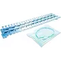 Wirewin hoogwaardig 24-poorts Keystone module blindpaneel, 19 inch, metaal, afgeschermd Keystone-systeem (WKS PANEL 24 CON MOD)