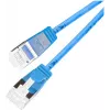 Wirewin Cat 6a U/FTP Slim patchkabel, 1,5 m, blauw PKW-LIGHT-STP-K6A 1.5 BL