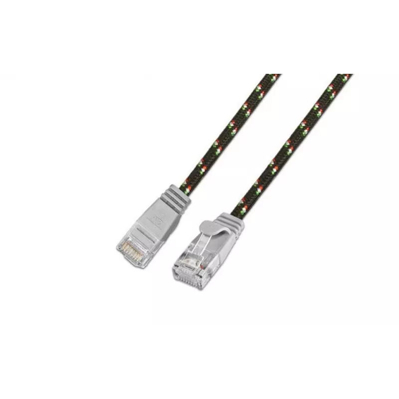 Wirewin SLIM UT6 10 GR - Cat.6 Slim Tough kabel, U/UTP, 10 m, grijs (PKW-TOUGH-K6 10.0)