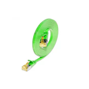 Wirewin Cat6a U/FTP Slim ethernet-patchkabel, RJ45, groen, 5m PKW-STP-SLIM-K6A 5.0 GN