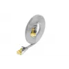 Wirewin Cat6a U/FTP Slim ethernet-patchkabel 0,1m grijs PKW-STP-SLIM-K6A 0.1