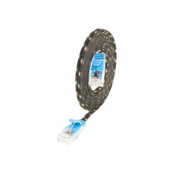 Wirewin SLIM UT6 3 BL - Cat.6 Slim-Tough patchkabel, U/UTP, 3,0 m, blauw PKW-TOUGH-K6 3.0 BL