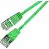 Wirewin SLIM SL6 7,5 m Cat.6 U/FTP Slim ethernet-patchkabel, groen PKW-LIGHT-STP-K6 7.5 GN