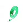 Wirewin Light patchkabel rond U/FTP Cat 6a groen 0,5m slank flexibel PoE PKW-LIGHT-STP-K6A 0.5 GN