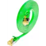 Wirewin Cat6a U/FTP Slim patchkabel RJ45 - 1,5 m, groen PKW-STP-SLIM-K6A 1.5 GN