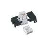Wirewin WKS JACK KAT6A UTP keystone-module, ongeacht afgeschermd, RJ45, gereedschapsloos, wit
