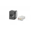 Wirewin WKS JACK KAT6A UTP keystone-module, ongeacht afgeschermd, RJ45, gereedschapsloos, wit