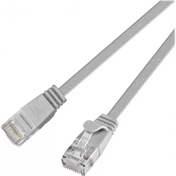 Wirewin SLIM U6 1 GR - Cat.6 slim patchkabel, U/UTP, 1,0 m, grijs PKW-SLIM-KAT6 1.0