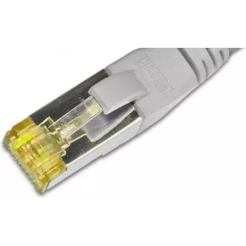 Wirewin PKW-SL-SFTP-KAT6A 1.0 SW Cat6a S/FTP netwerk-patchkabel, 1 m, grijs