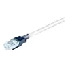 Wirewin PKW-SL-SFTP-KAT6A 1.0 SW Cat6a S/FTP netwerk-patchkabel, 1 m, grijs
