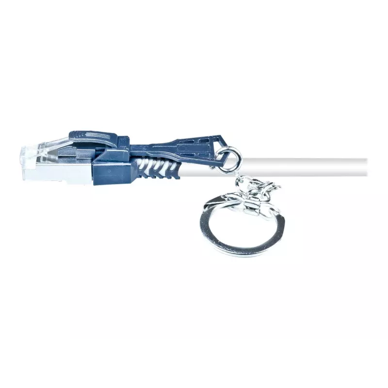 Wirewin Cat6a S/FTP patchkabel, RJ45, 1,5 m, grijs PKW-SL-SFTP-KAT6A 1.5 SW