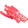 Wirewin MOD SL KAT6A STP 10 RT RJ-45 stekker, Cat.6A, STP, gereedschapsloos, rood, 10-pack