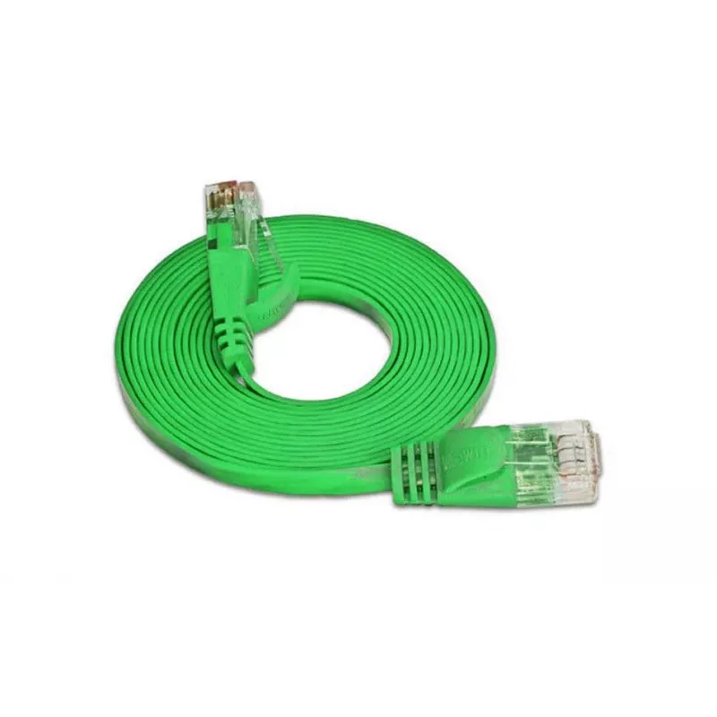 Wirewin Cat.6 Slim Ethernet-patchkabel U/UTP 5m groen PKW-SLIM-KAT6 5.0 GN