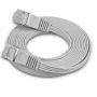 Wirewin Triotronik PKW-STP-SLIM-KAT6 0,1 WS - Cat6 U/FTP Slim Ethernet-patchkabel, 0,1 m, wit