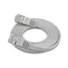 Wirewin Triotronik 0,15m Cat6 U/FTP Slim Ethernet-patchkabel, RJ45 stekker naar stekker, grijs PKW-STP-SLIM-KAT6 0.15