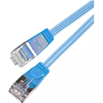 Wirewin Triotronik Cat 6 U/FTP Slim patchkabel 2m blauw PKW-STP-SLIM-KAT6 2.0 BL