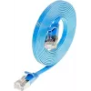 Wirewin Triotronik Cat 6 U/FTP Slim patchkabel 2m blauw PKW-STP-SLIM-KAT6 2.0 BL
