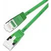 Wirewin Cat6a U/FTP Slim Ethernet-patchkabel, 10 Gbps, groen, 0,15 m PKW-LIGHT-STP-K6A 0.15 GN