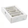Wirewin SLIM KAT6A 10 Gigabit Light patchkabel, 0,1m, U/FTP, Ø3,8mm, grijs, 50-pack (SLIM-LS-K6A 0.1 50)