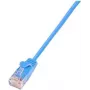 Wirewin Cat.6 Slim-Light patchkabel, U/UTP, 0,15 m, blauw PKW-LIGHT-K6 0.15 BL