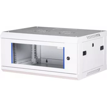 Wirewin 19 inch wandbehuizing, uit één stuk, Pro 3e generatie, 600x600mm, lichtgrijs (WCAB PS3 600X600X4U)