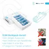 Wirewin SLIM-LS-K6A 0,25 GN 50 Cat6A U/FTP Slim patchkabel, 0,25m, groen, 50-pack