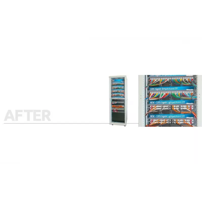 Wirewin Triotronik PKW-LIGHT-K6 1.5 BL Cat6 UTP Ethernet-patchkabel, RJ45 stekker naar stekker, 1,5 m, blauw