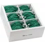 Wirewin SLIM-LS-K6A 0.5 GN 90 Cat6A U/FTP Slim patchkabel, 0,5 m, groen, 90-pack